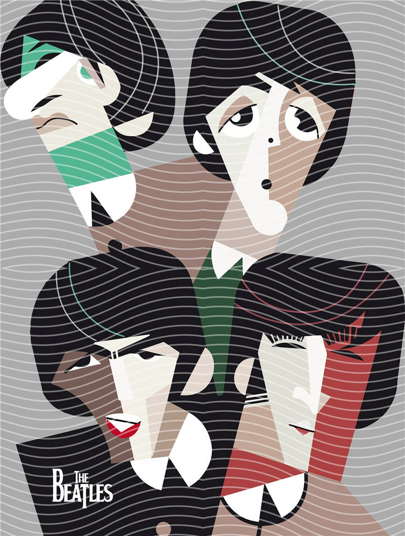 Metal band half tone-MB 247